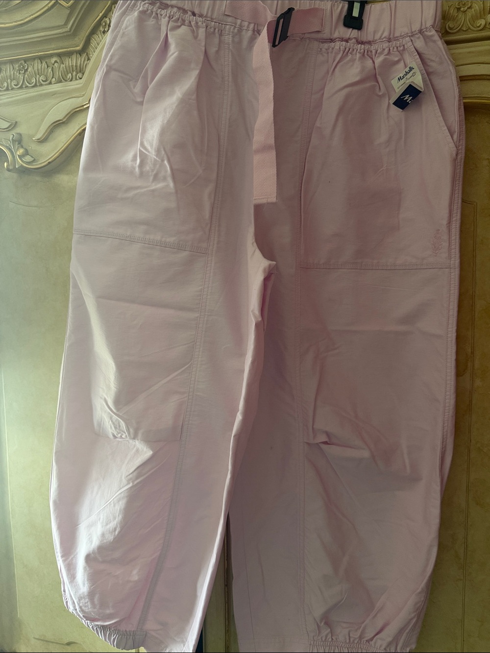 FP Movement by Free People Light Pink Drawstring Joggers